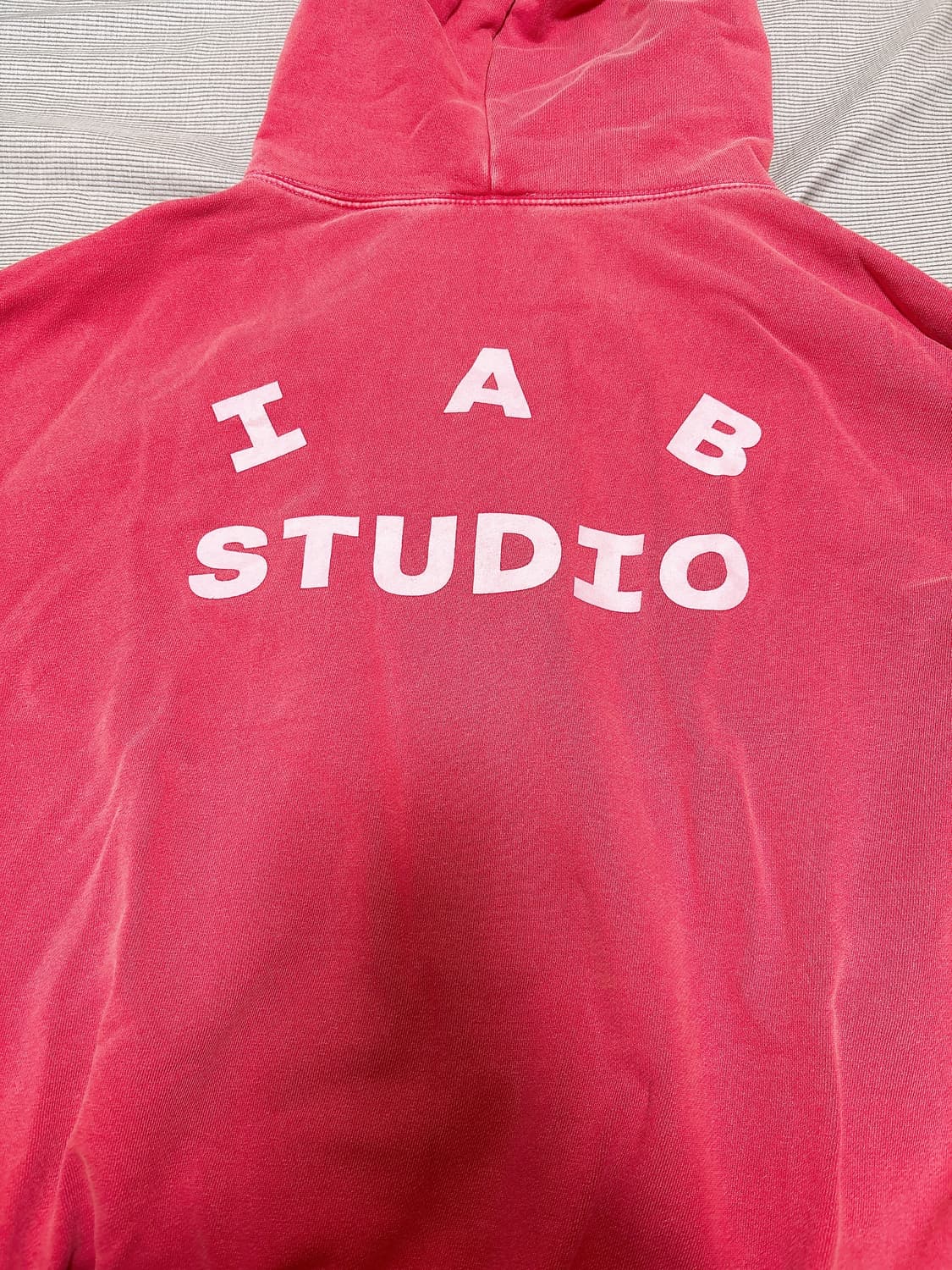 아이앱 스튜디오 피그먼트 코랄 후드 L사이즈 상품이미지2