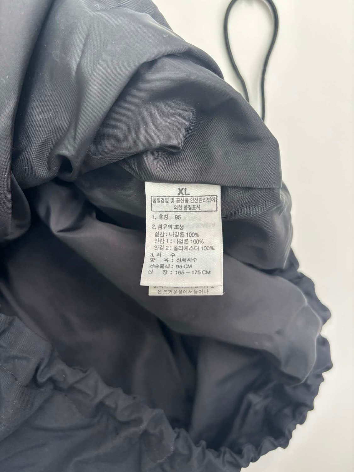 노스페이스 포켓 고프코어 블랙 윈드브레이커 자켓 바람막이 희귀져지(95) 상품이미지5