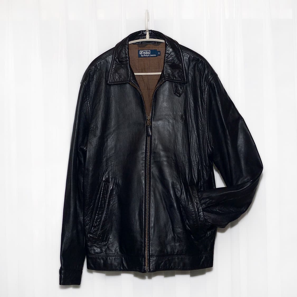 폴로 랄프로렌 클래식 맥스웰 램스킨 레더 자켓 (M / 100) 상품이미지1