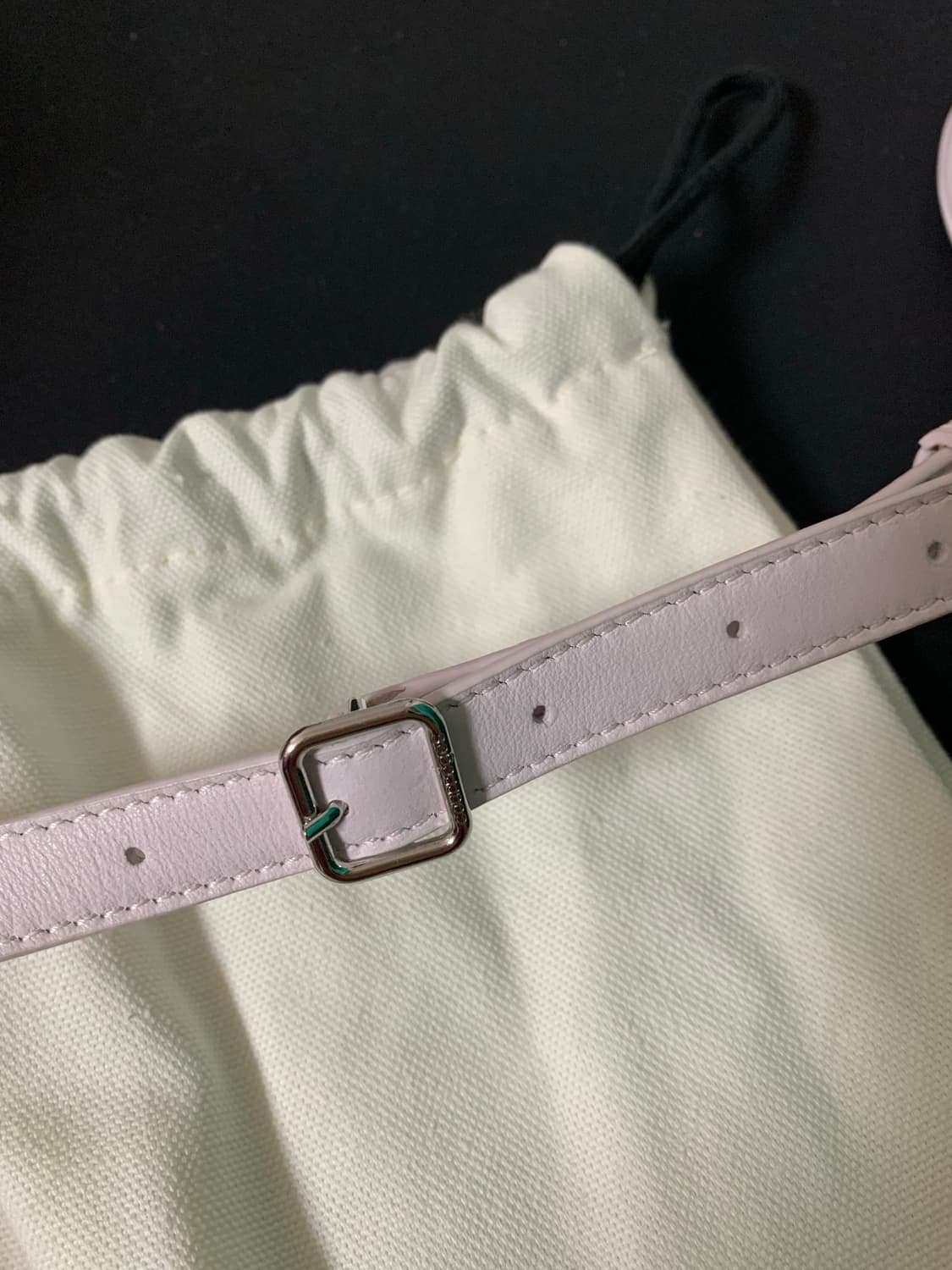 꾸레쥬 리에디션 서클 크로스 미니백 (정품) 핑크 상품이미지8