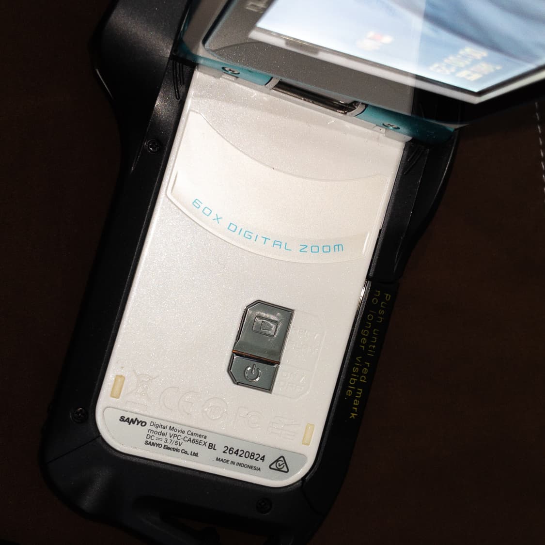 산요 작티 ca65 블루 빈티지 캠코더 상품이미지4