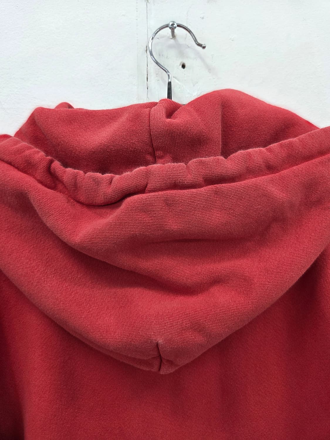 S RE/DONE HANES 리던 헤인즈 레드 후드 여성후드 상품이미지5