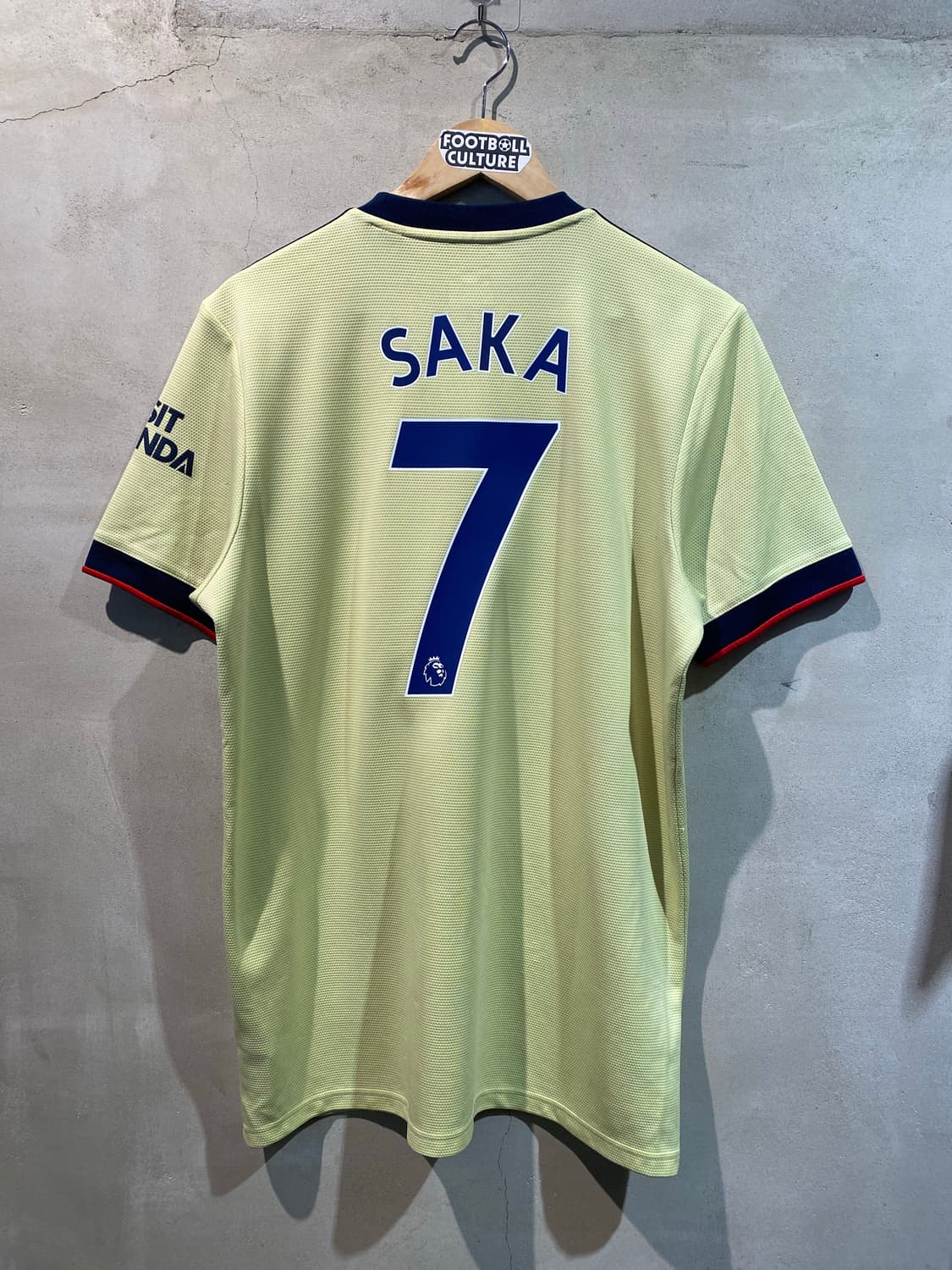 21-22 아스날 사카 어웨이 유니폼 상품이미지6