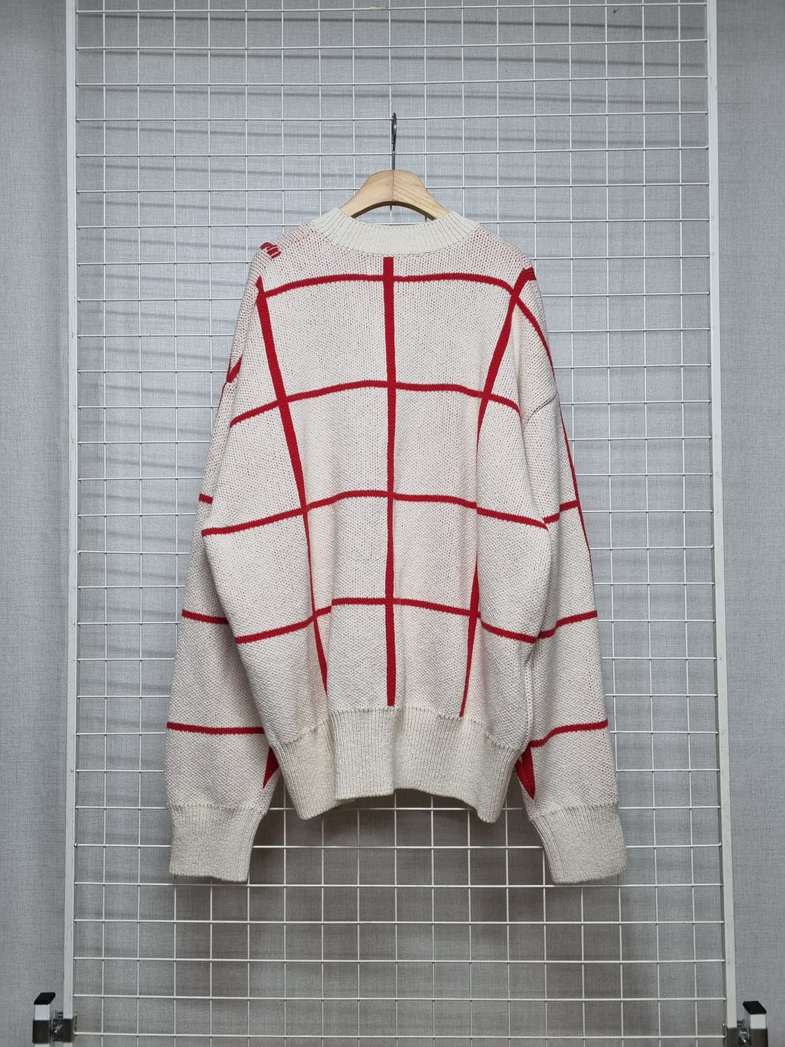 (새상품) IEY 이에이 오버핏 니트 L 상품이미지3