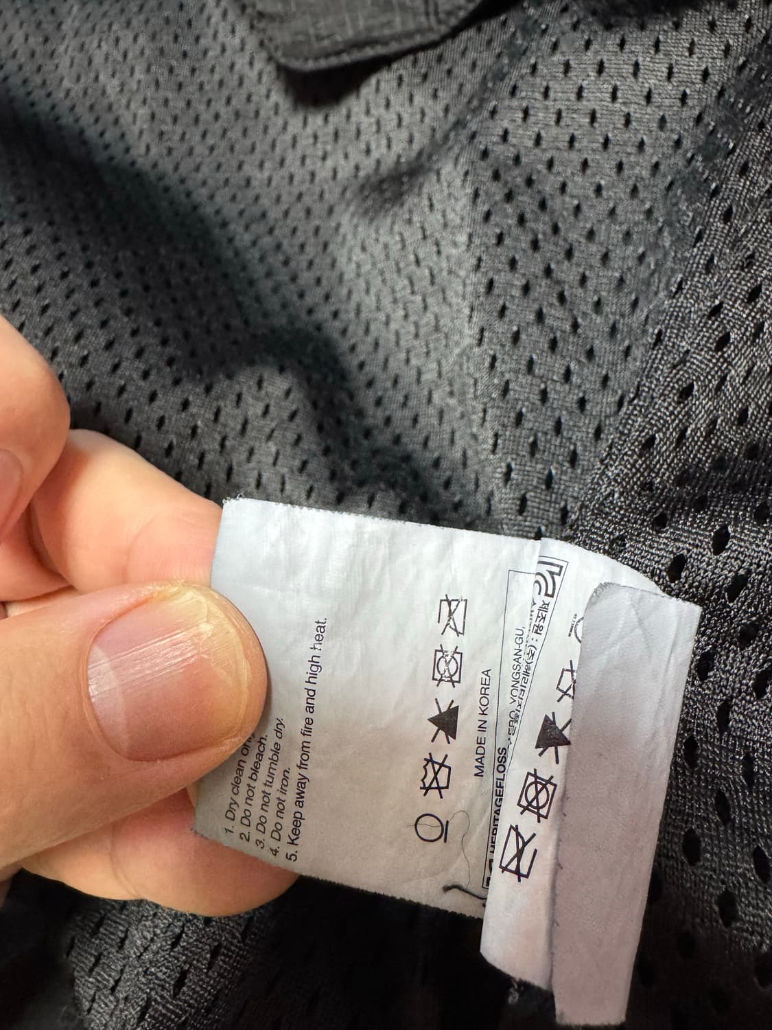 헤리티지플로스 울파일 플리스 블랙 M 상품이미지4