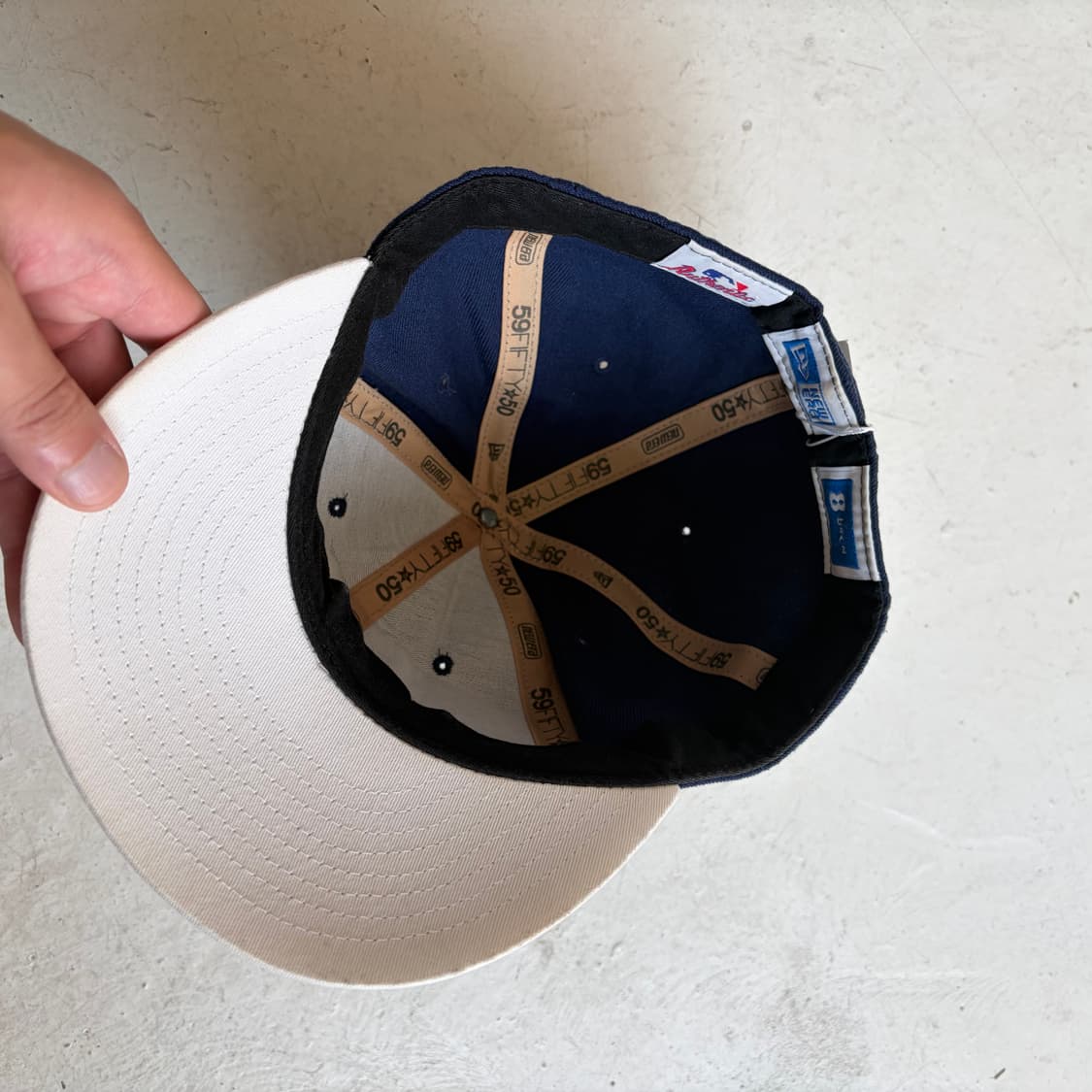 90s USA 뉴에라 빈티지 뉴욕양키스 모자 8 상품이미지4