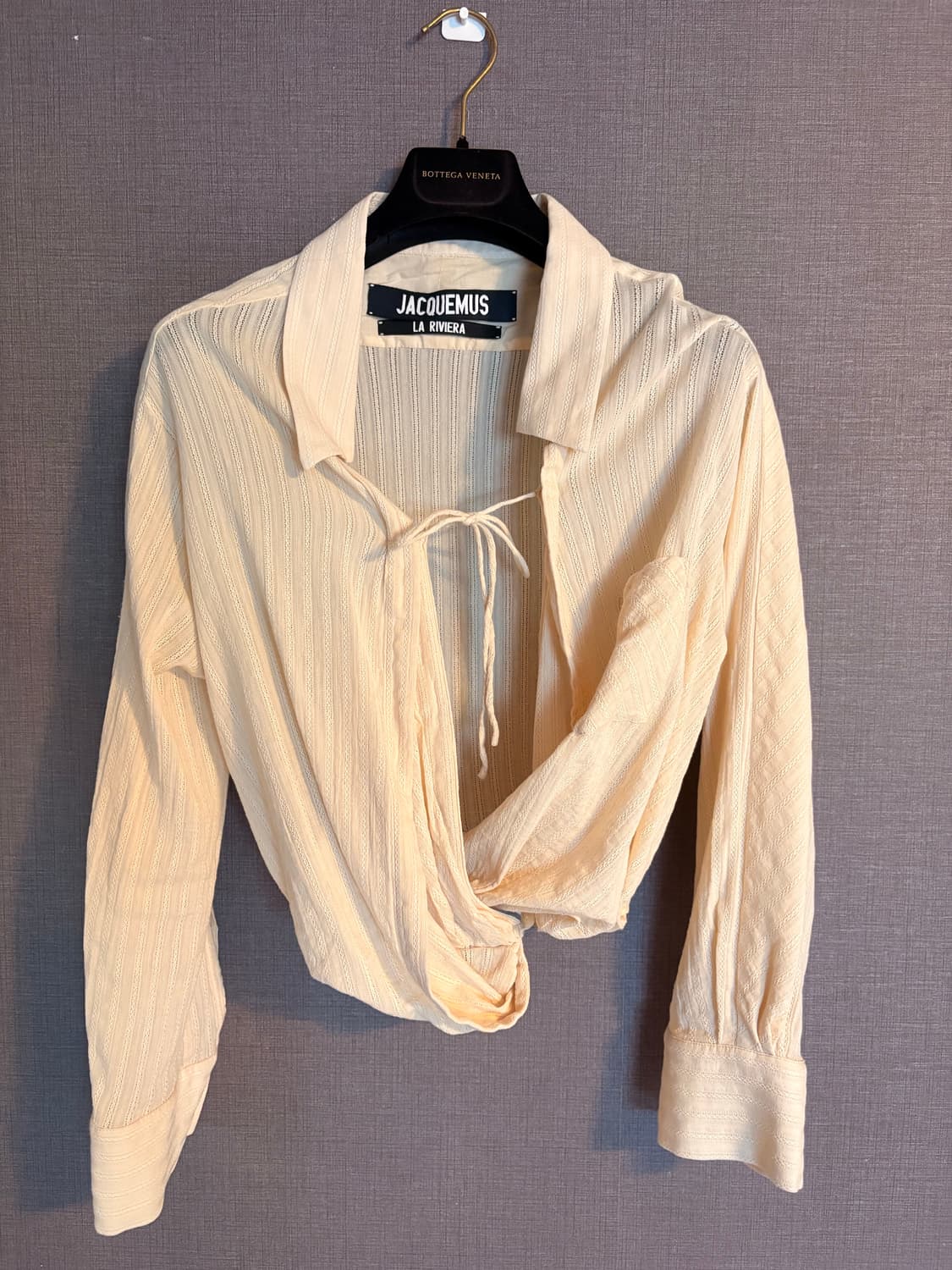 JACQUEMUS 자크뮈스 La Riviera Siena Shirt 38 상품이미지2