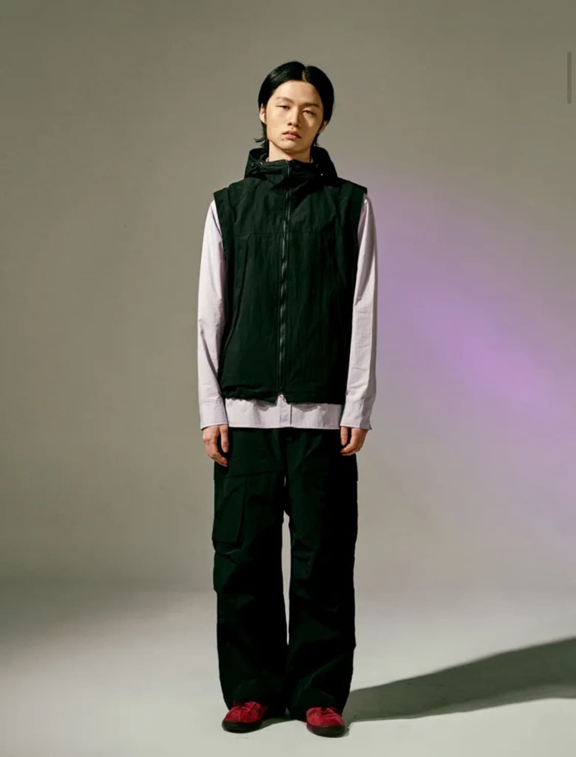 [2] 노클 Hooded Sports Vest Black 상품이미지3