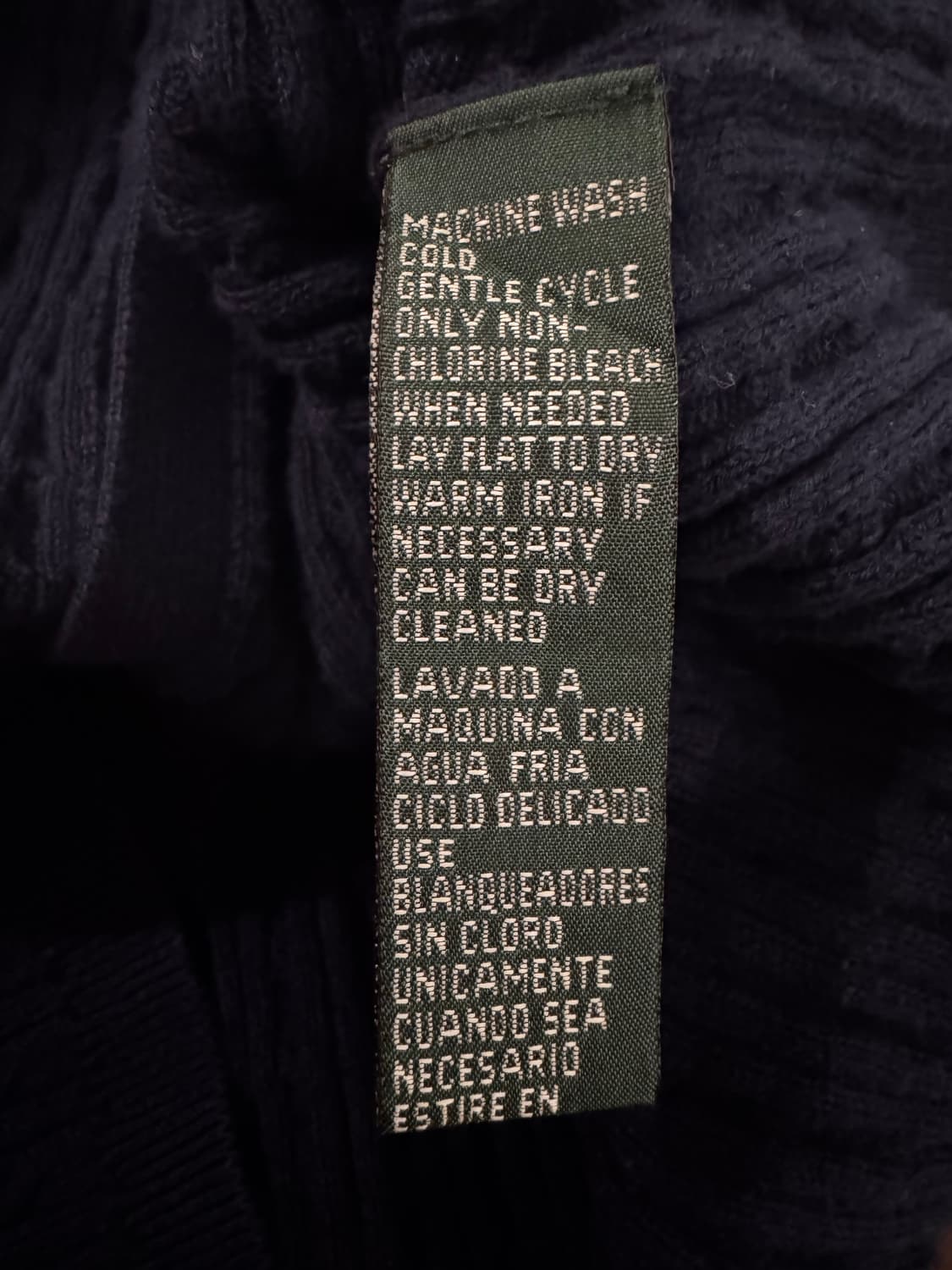 로렌 랄프로렌 꽈배기 가디건 상품이미지4