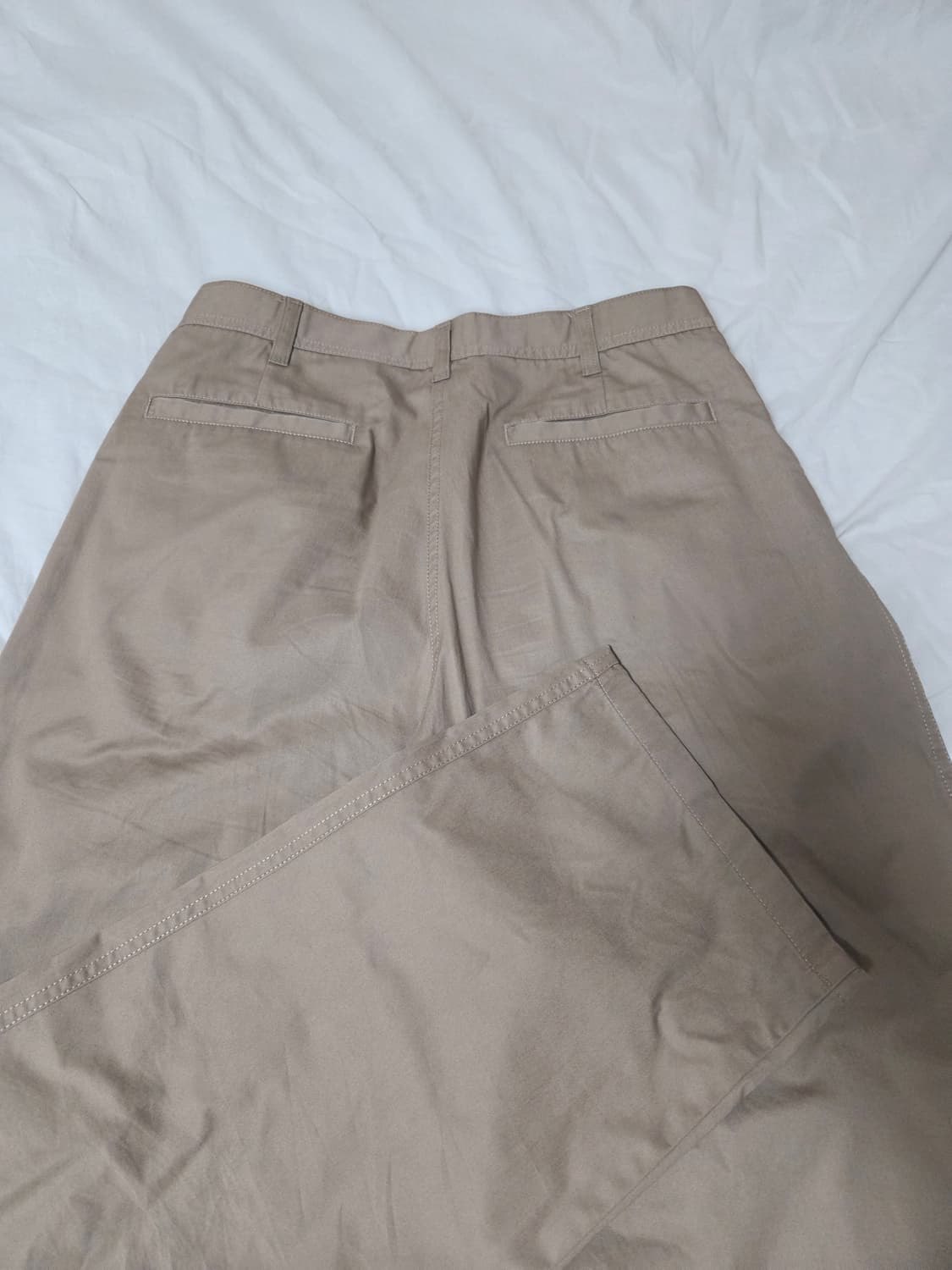 U 와이드핏 치노팬츠 34브라운 76사이즈 상품이미지5