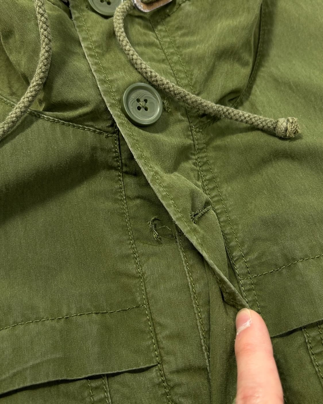 리바이스 카키 밀리터리 자켓  상품이미지6