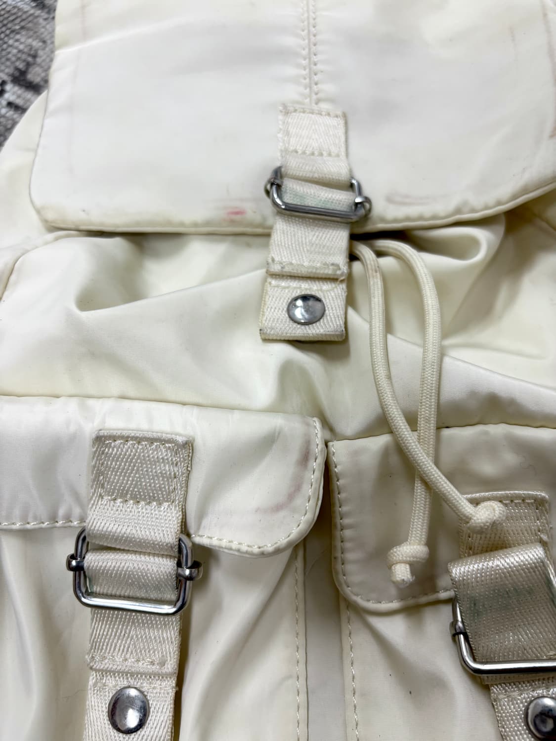 “Vintage” Y2K Mood White Bag 상품이미지3