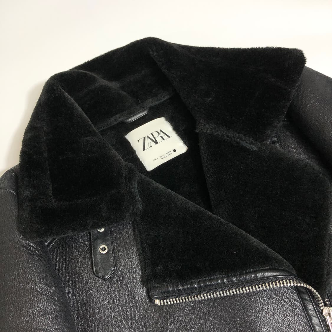 자라 무스탕 점퍼 L 상품이미지3