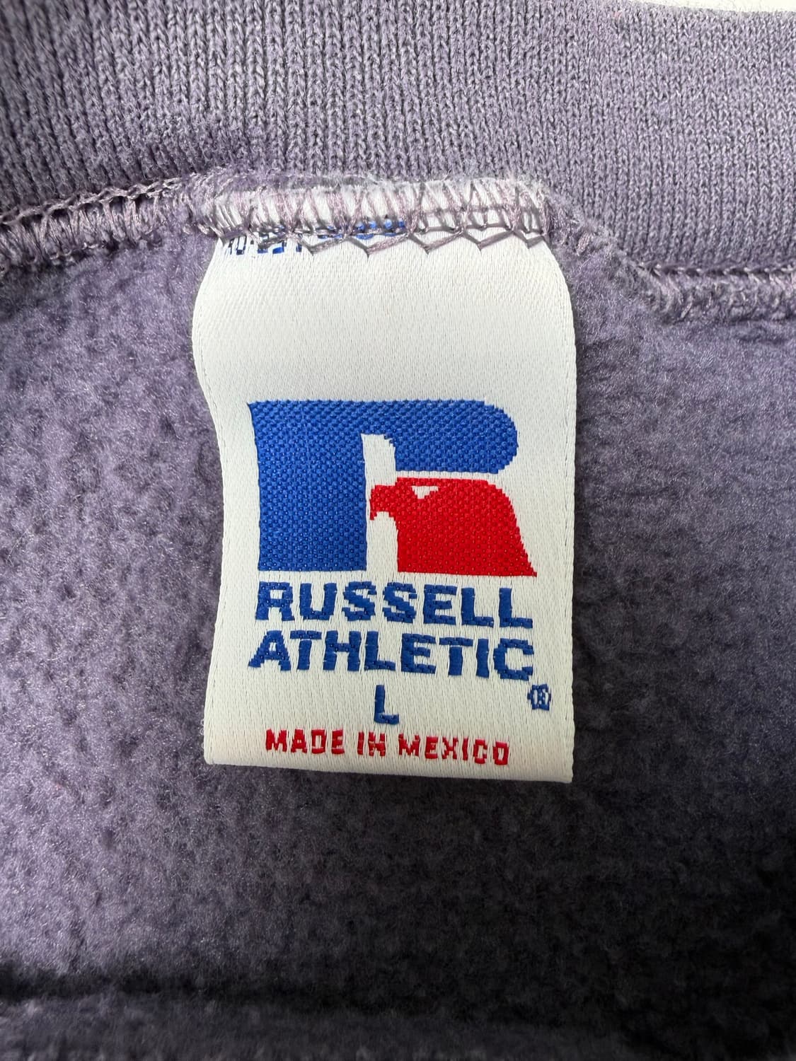 90s Russell Sweatshirt (lavender) 상품이미지3
