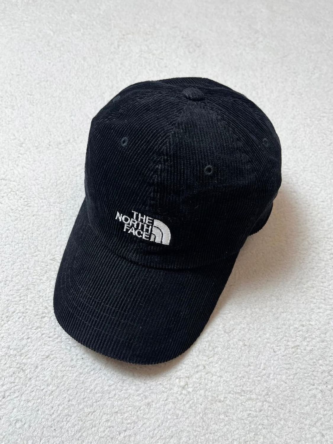 노스페이스 코듀로이 블랙 볼캡 모자 Q1216 상품이미지1