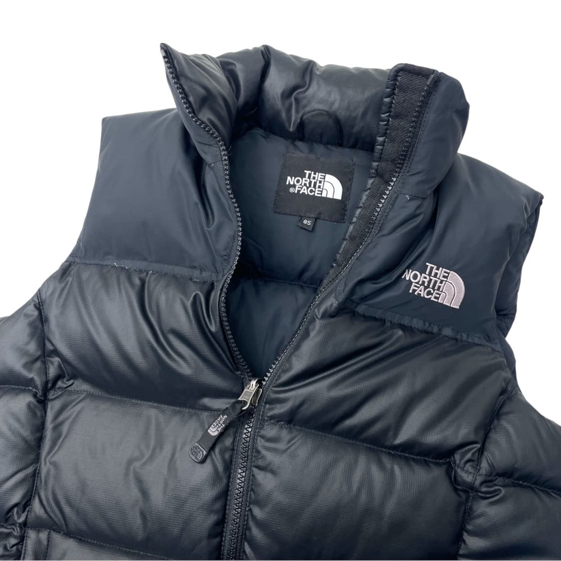 노스페이스 700 블랙 구스다운 패딩 조끼 상품이미지1