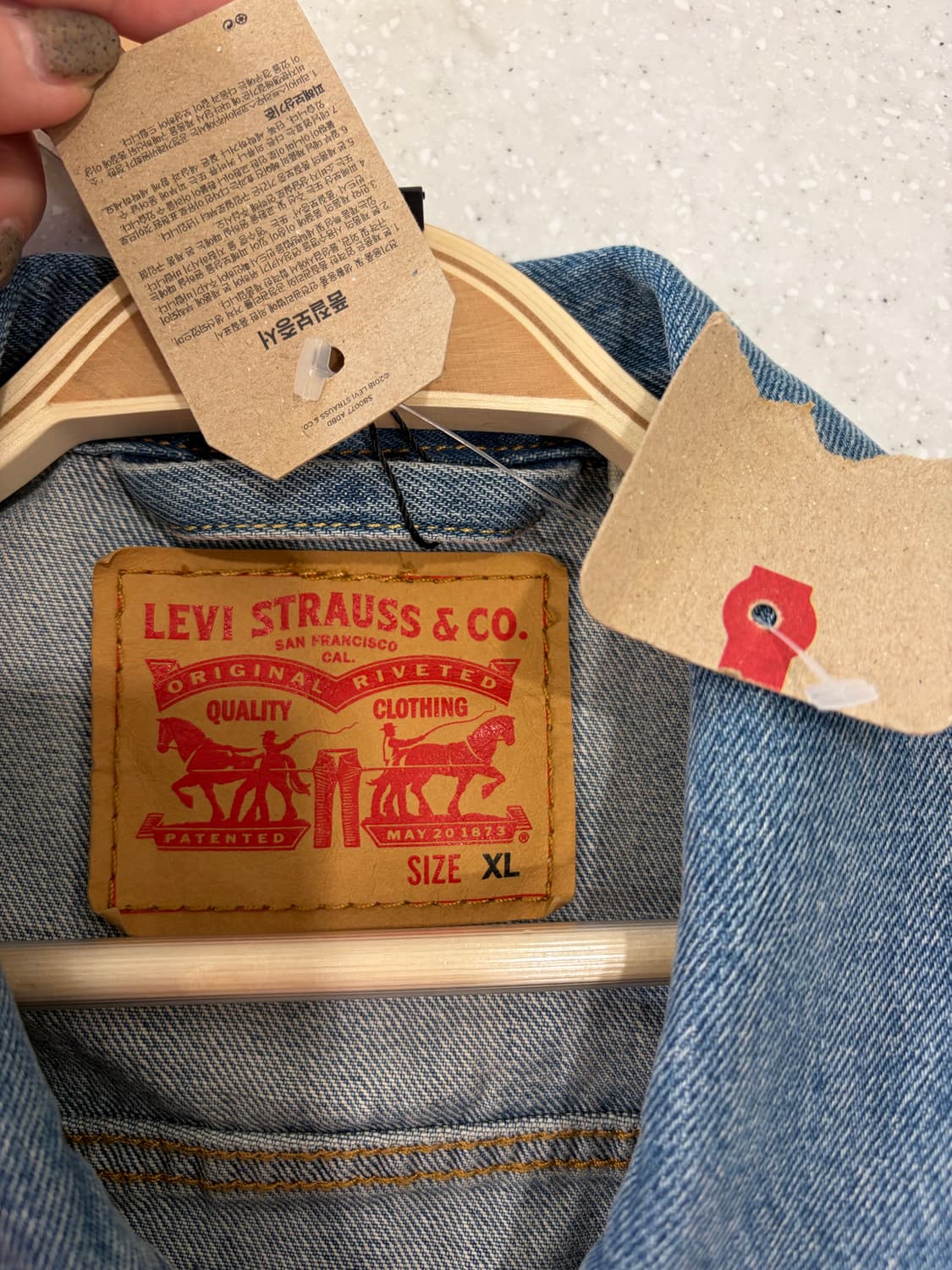 21. 리바이스 데님자켓 청자켓  상품이미지2