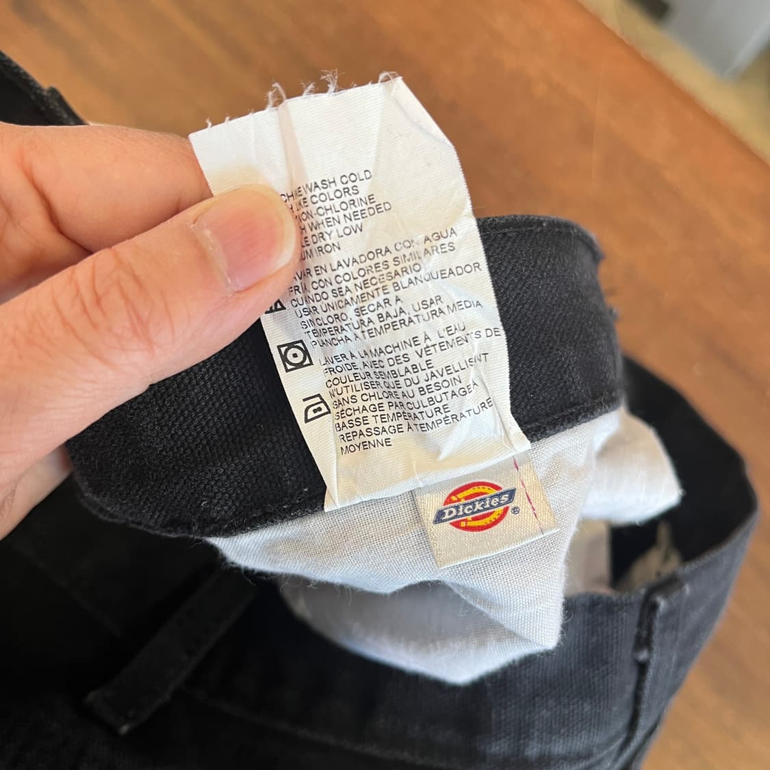 디키즈 블랙 카펜터 팬츠 상품이미지5