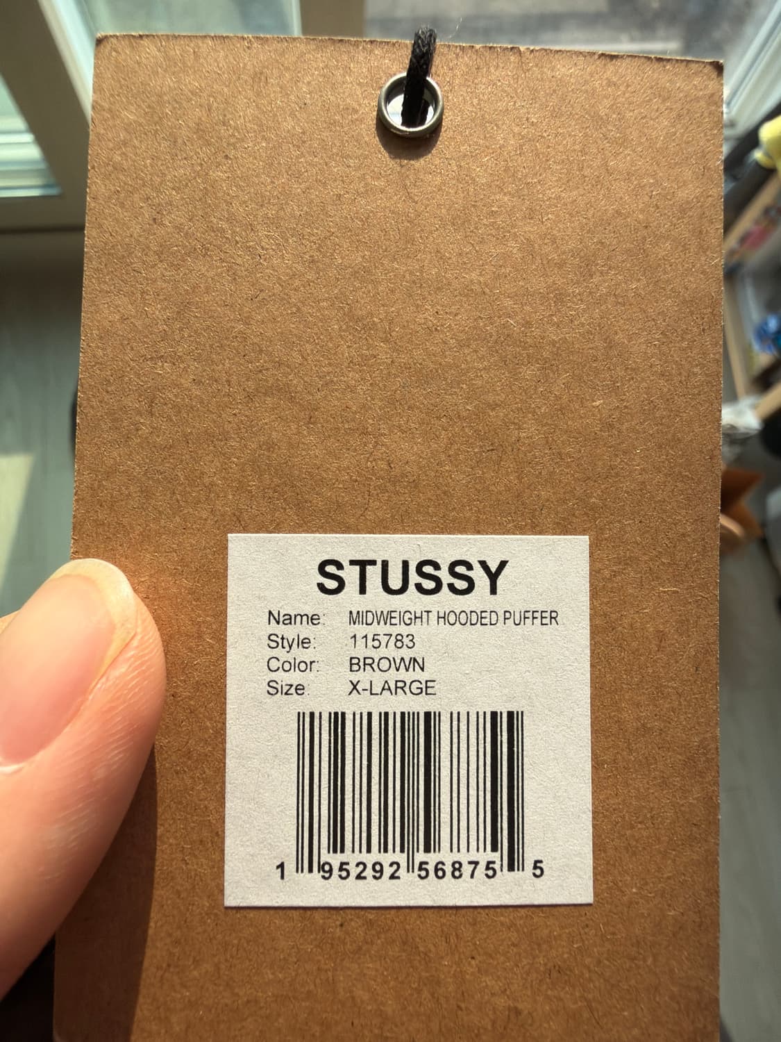 스투시 미드웨이트 경량패딩 XL 상품이미지4