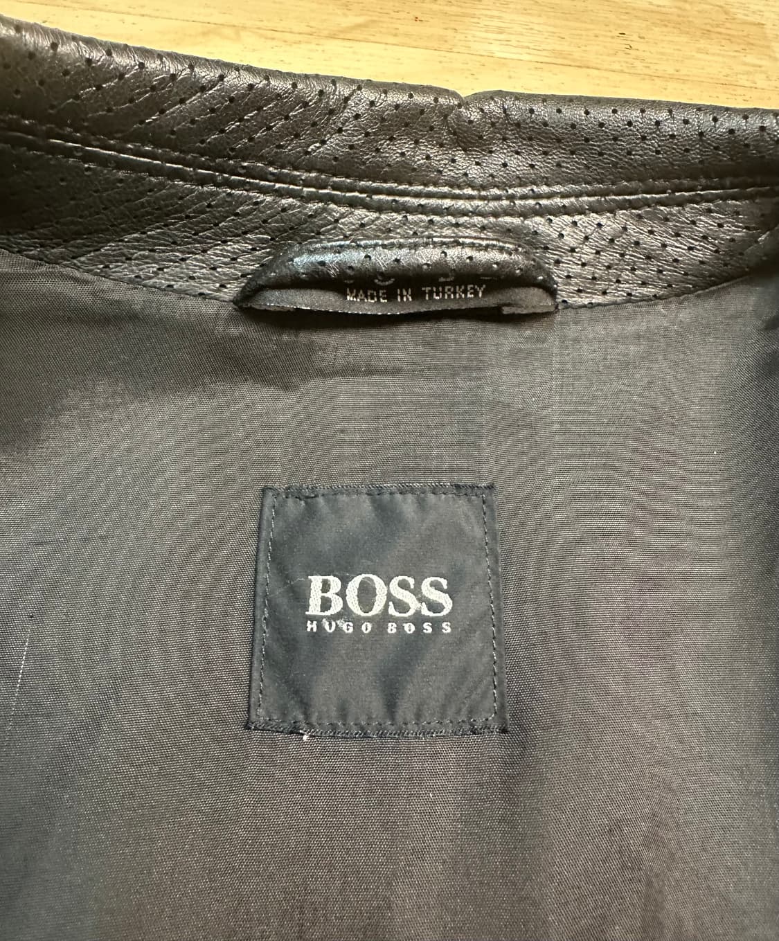 휴고보스 남성 양가죽 자켓 상품이미지3