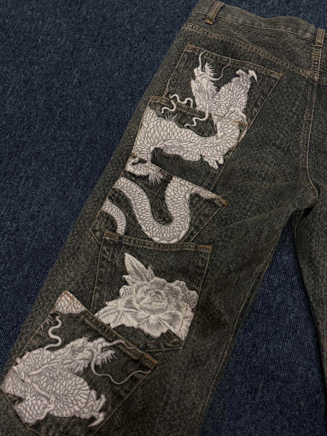 카라쿠리타마시 데님 판매 상품이미지2