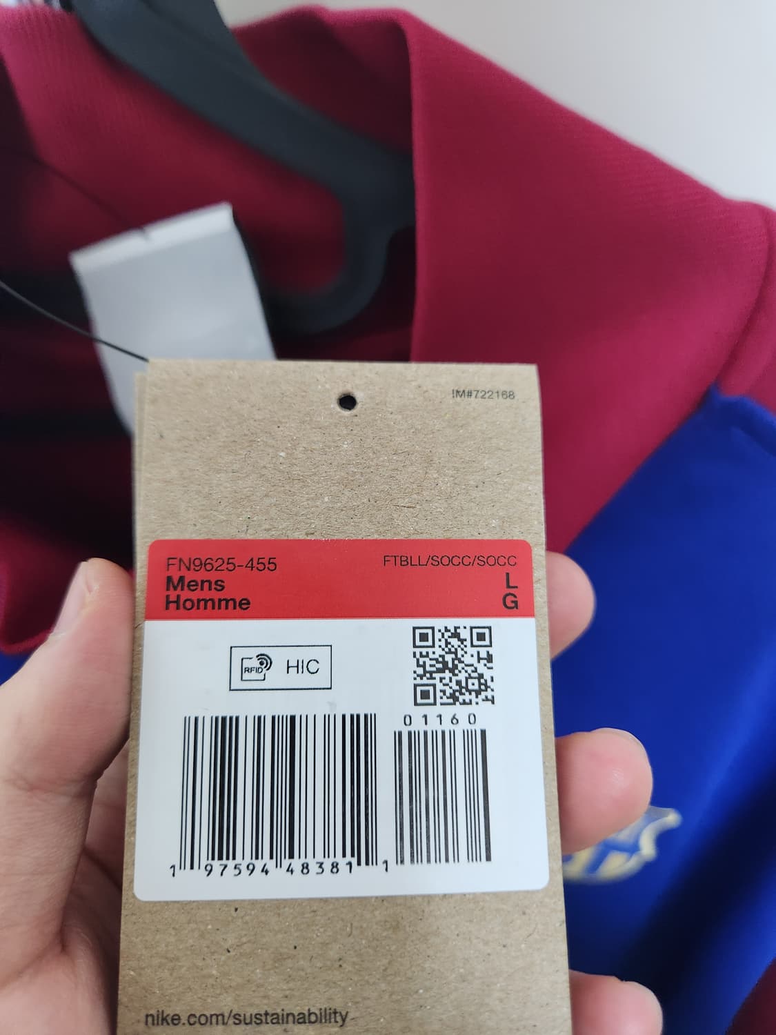 [해외 L] 24-25 바르셀로나 트랙탑 상품이미지3