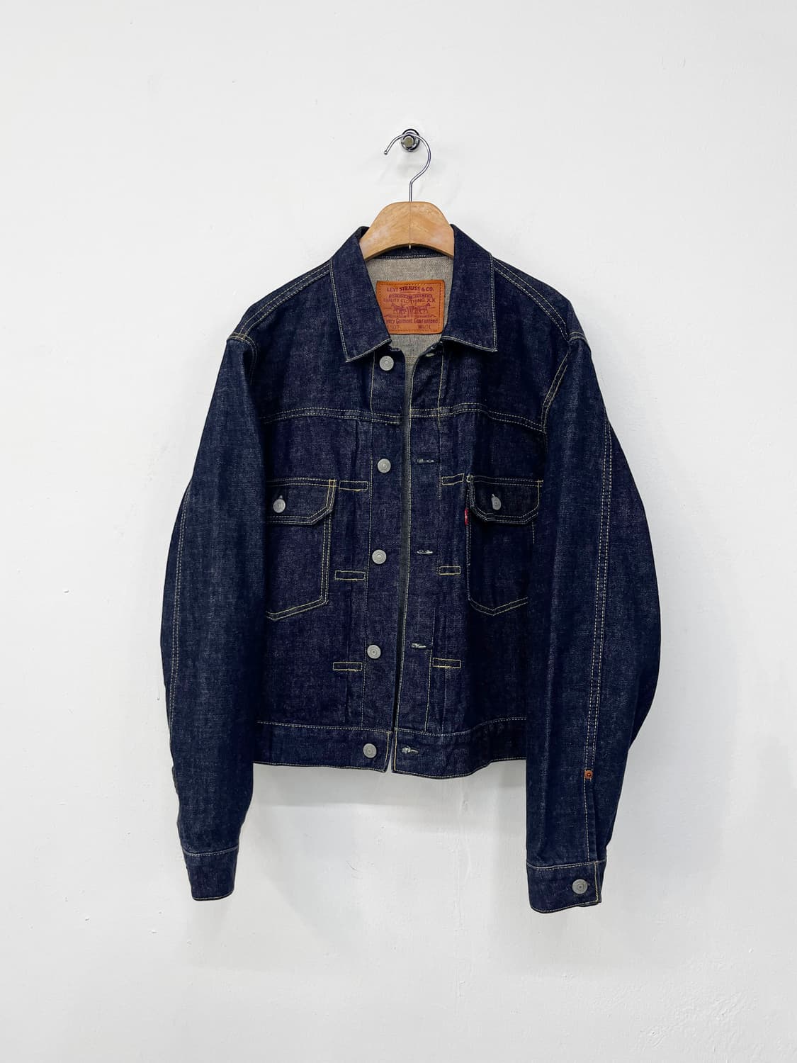 90's 리바이스 71507 데님 자켓 상품이미지4