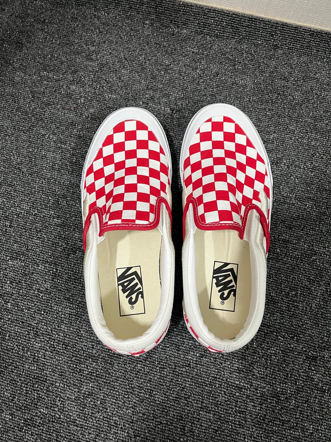 Vans 체커보드 슬립온 240 상품이미지5