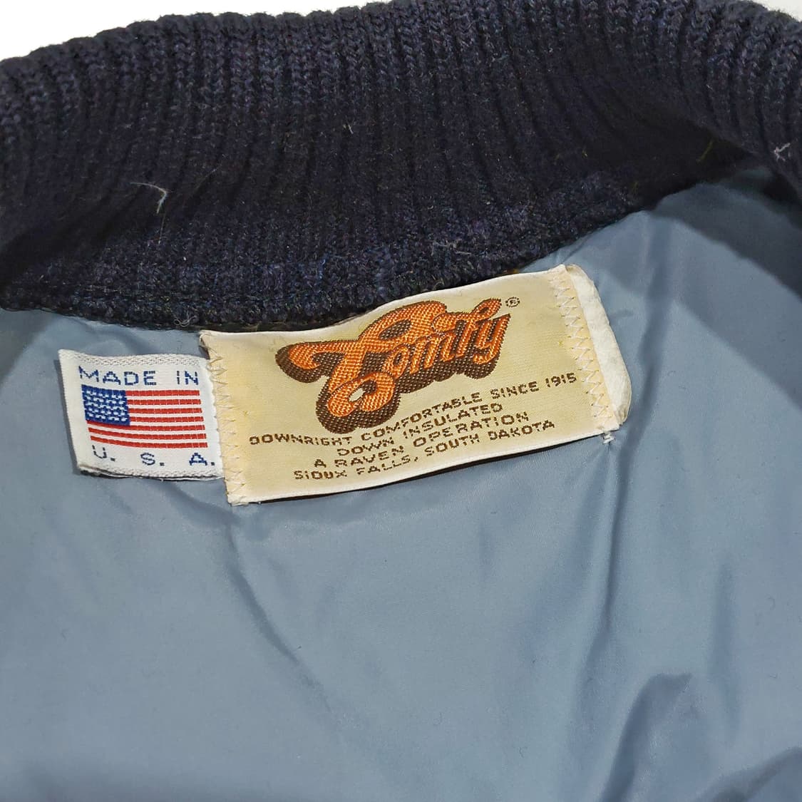 comfy 80s 웨스턴 데님 다운 자켓 (100) m 상품이미지8