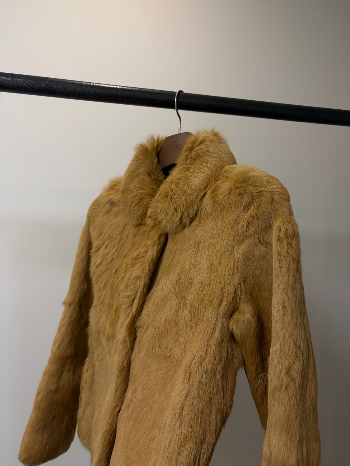 system 시스템 레빗 토끼털 퍼 자켓 상품이미지3