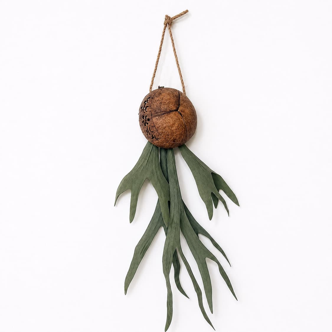 Staghorn Fun Hanging Plant (조화) 상품이미지3