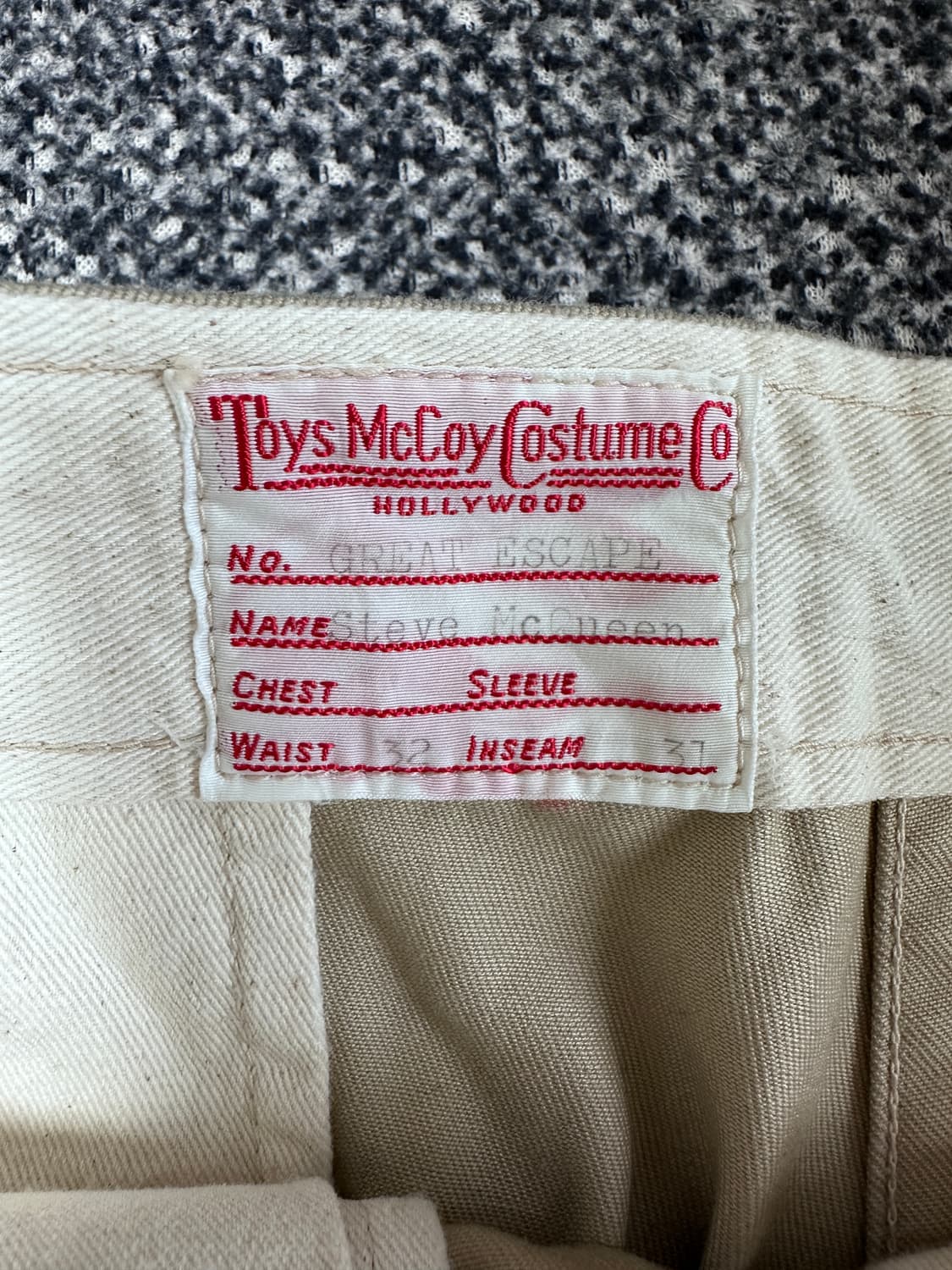 스티브 맥퀸 치노팬츠 상품이미지1