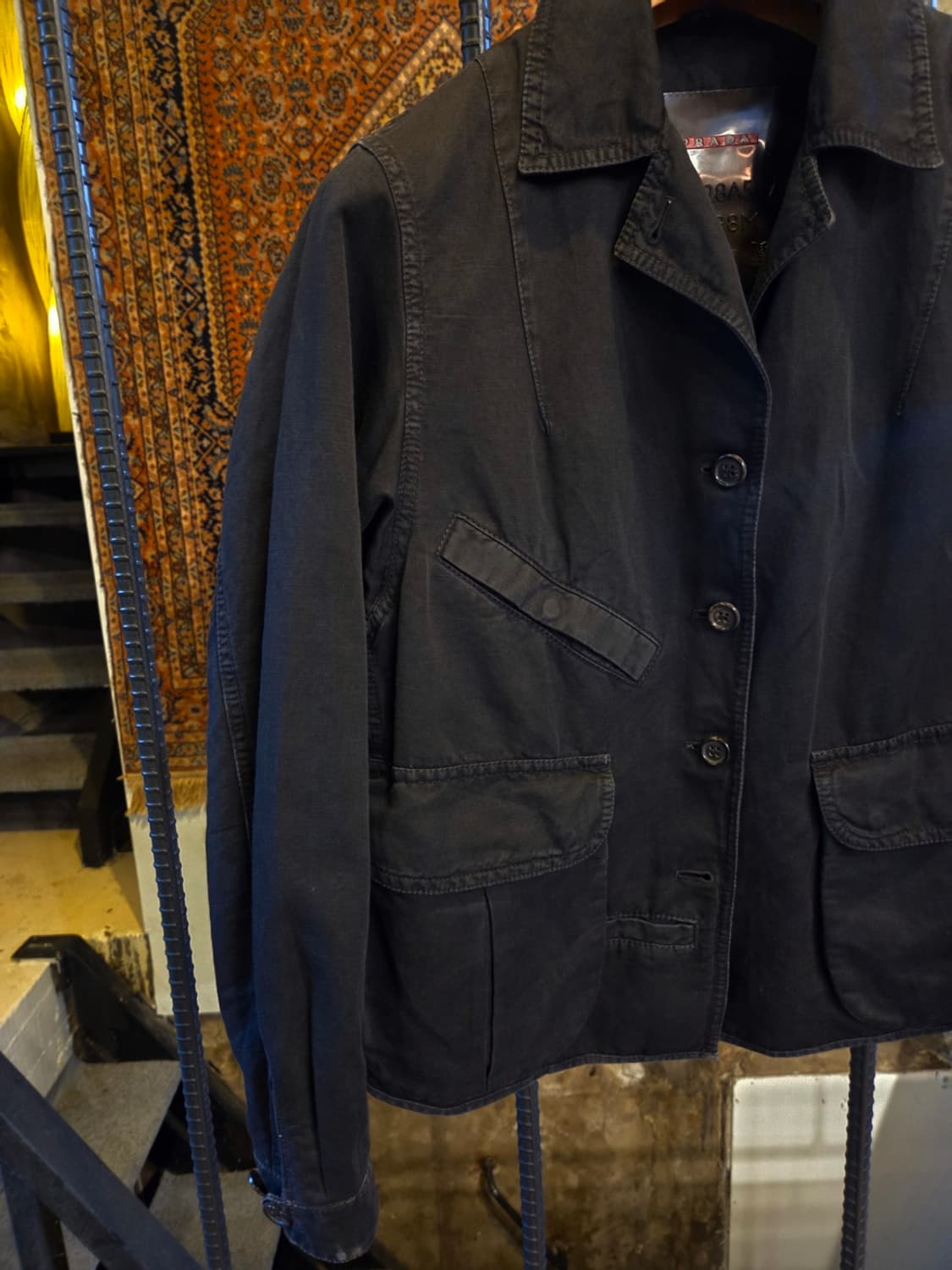 00'S 올드 프라다 유틸리티자켓  상품이미지7