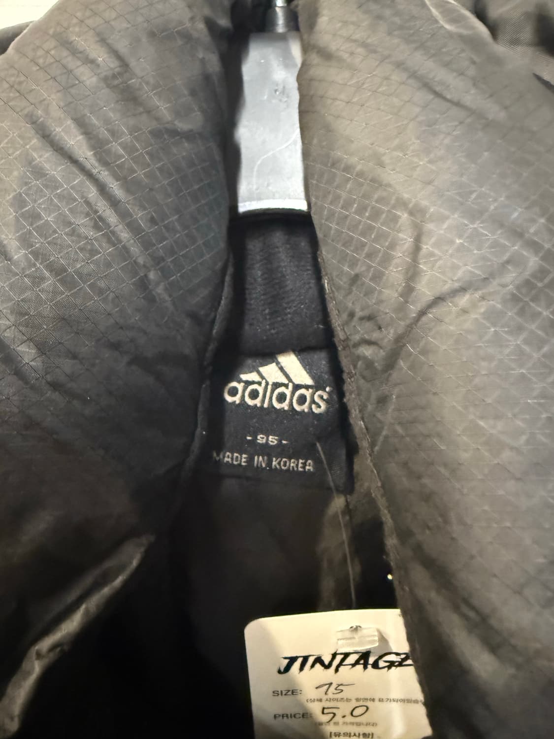 아디다스 블랙 패딩 상품이미지3