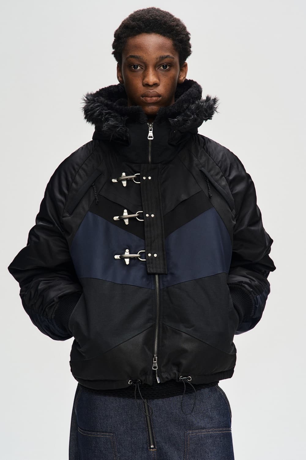 앤더슨벨 노르웨지안 n2b 점퍼 블랙 L 상품이미지5