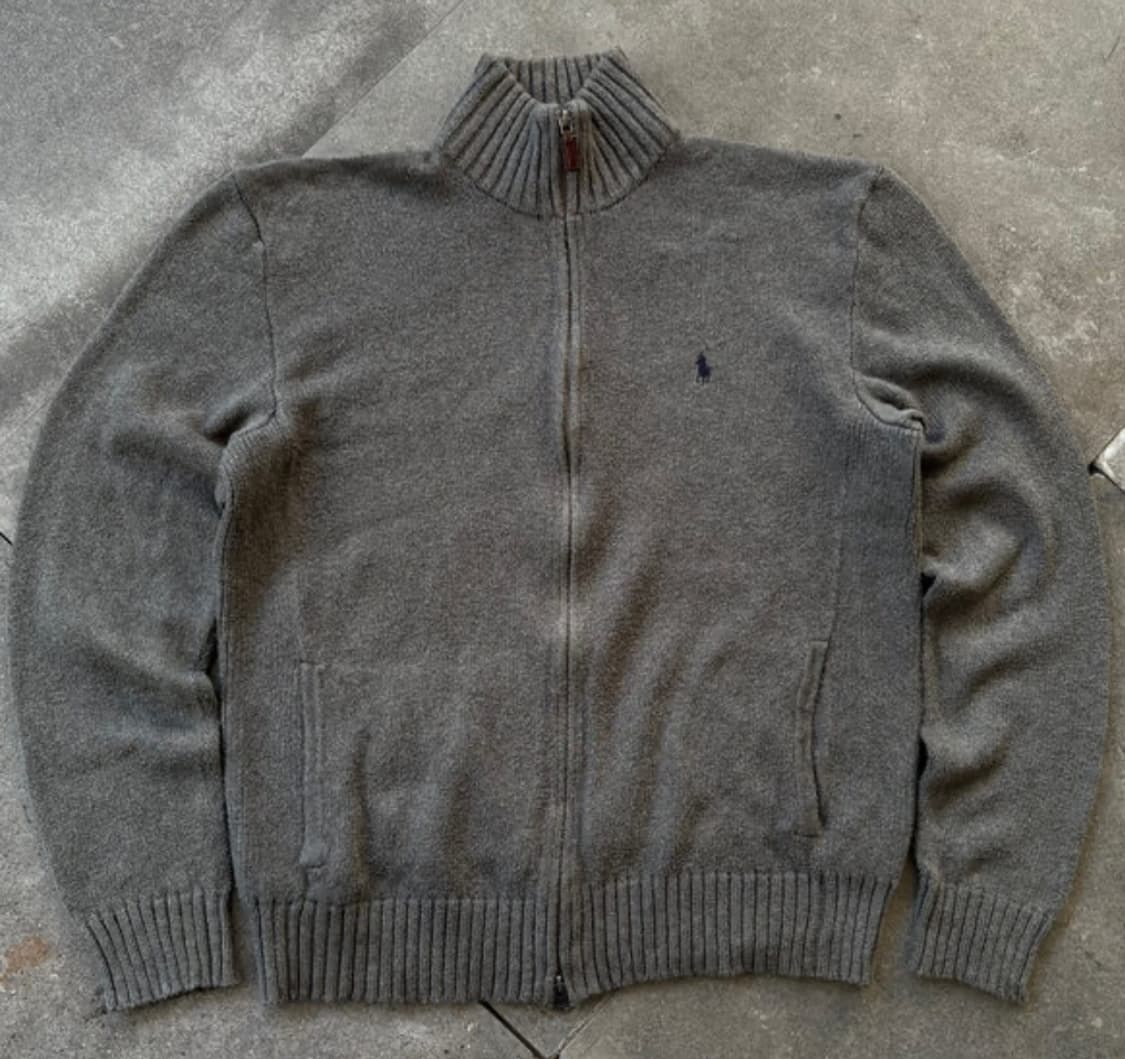 폴로 랄프로렌 투웨이 니트 집업 상품이미지1