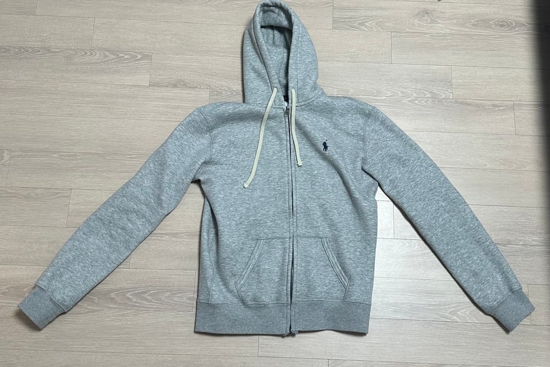 폴로 후드집업 그레이 S 상품이미지1