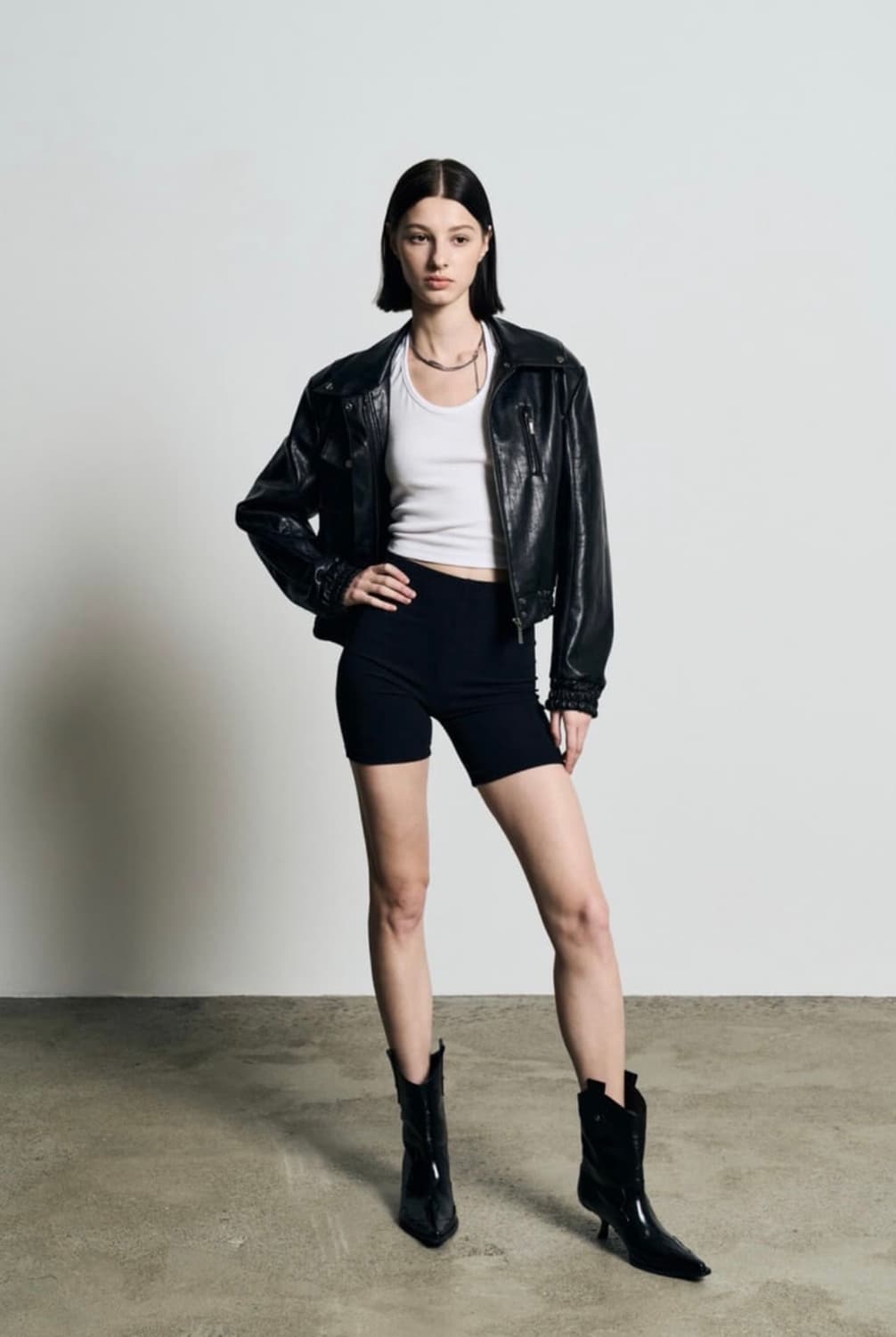 보헴서 보헤미안서울 레더 블루종 점퍼 자켓 상품이미지1