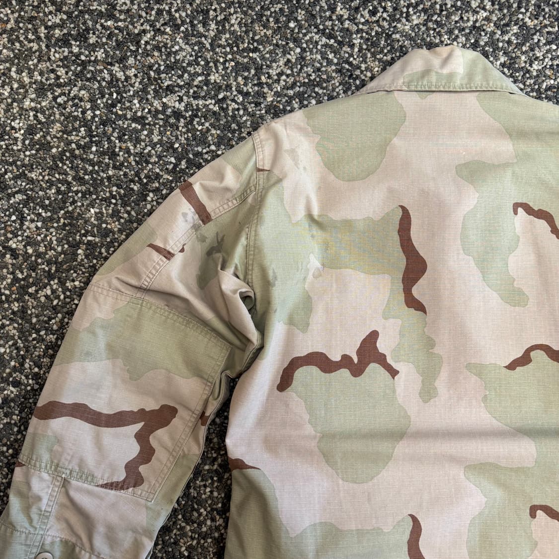 US Army 미군 커피스테인 데저트 사막 셔츠 자켓 (M)   상품이미지5