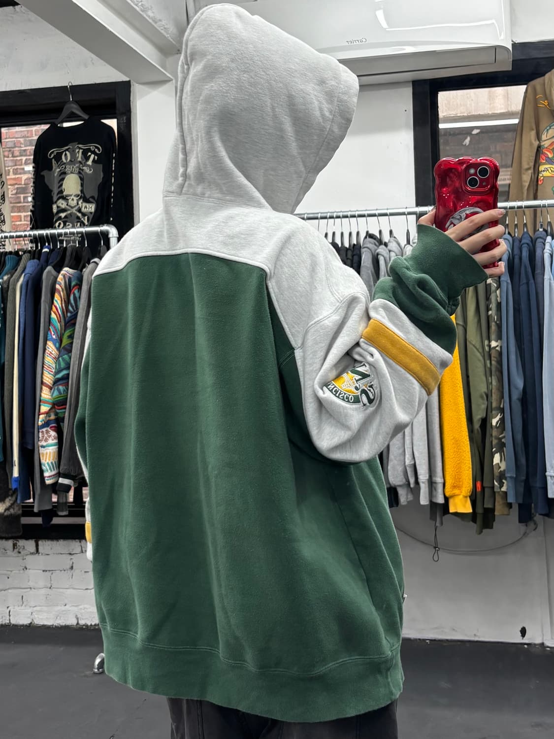 벤 데이비스 화이트라벨 후드티 상품이미지5