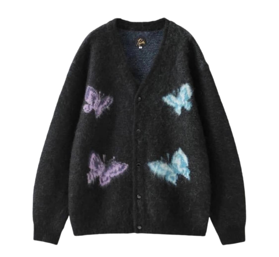 니들스 빠삐용 모헤어 가디건 s 상품이미지1