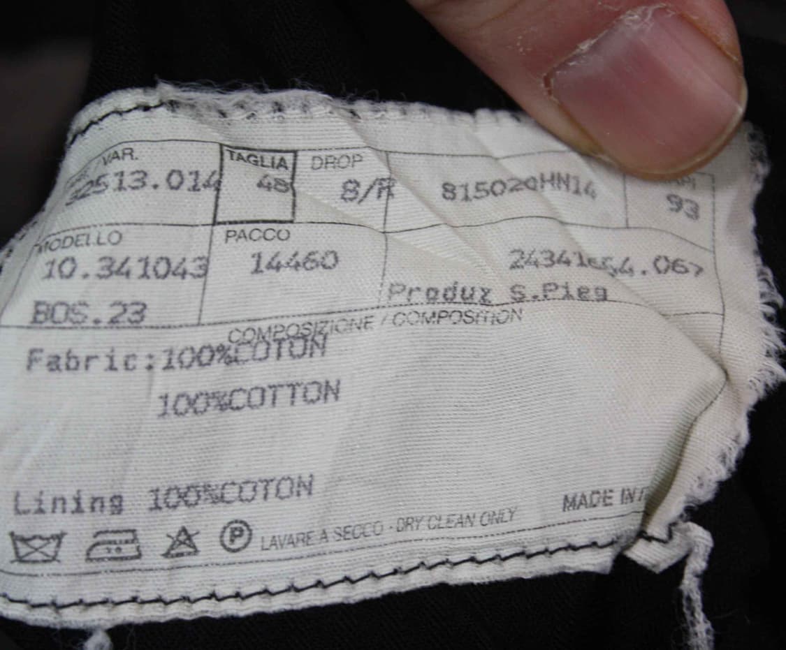 P-6570/에르메스 정품 남성용 면바지 48 상품이미지4