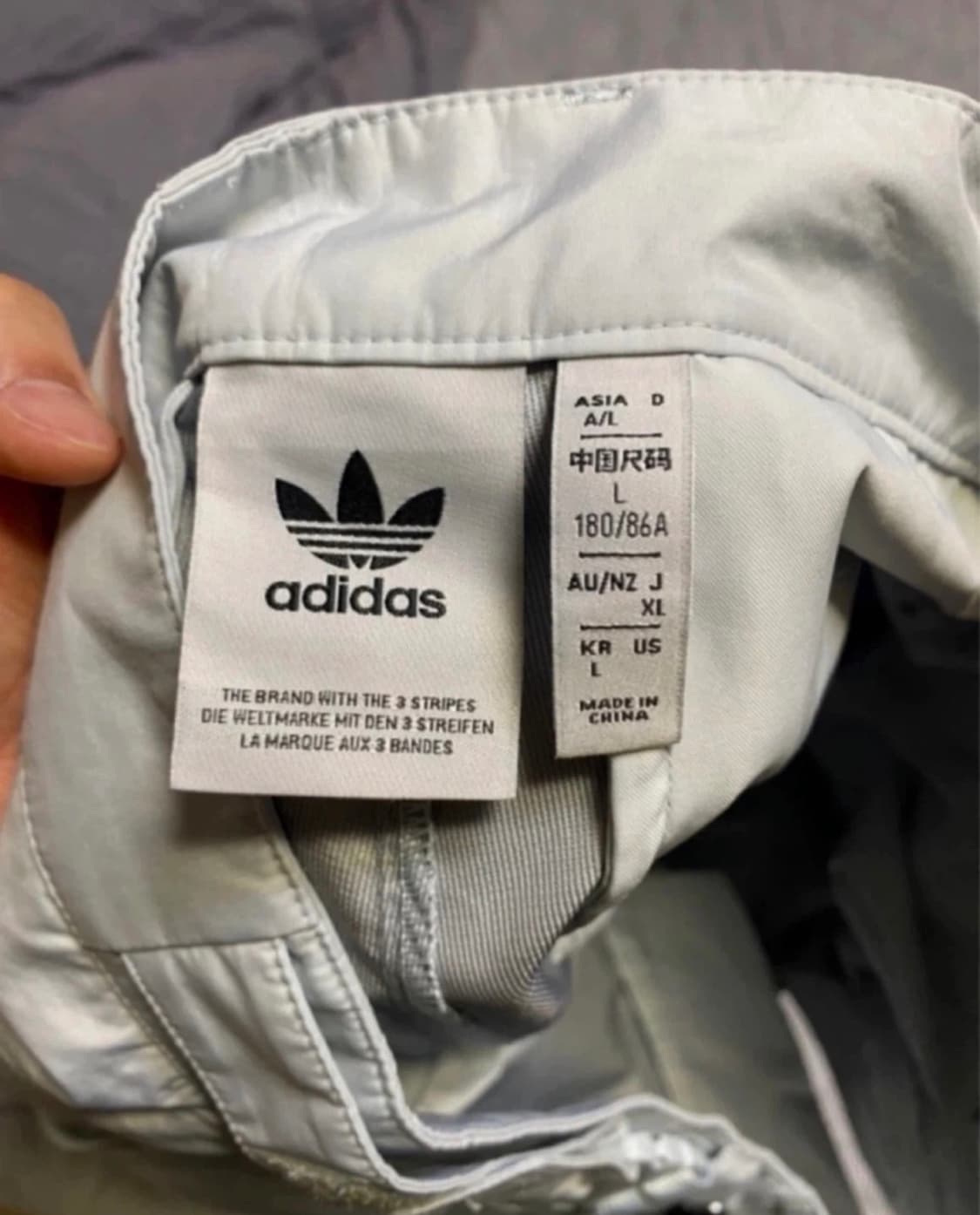 [L] 아디다스 x 오디너리 피플 유틸리티 팬츠 - 라이트그레이 상품이미지5