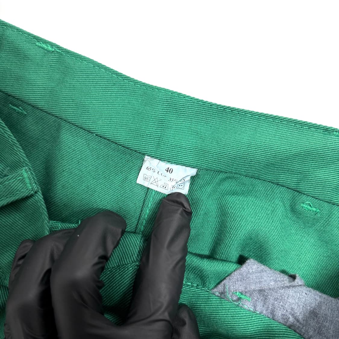 그린 프렌치 빈티지 워크 팬츠 상품이미지4