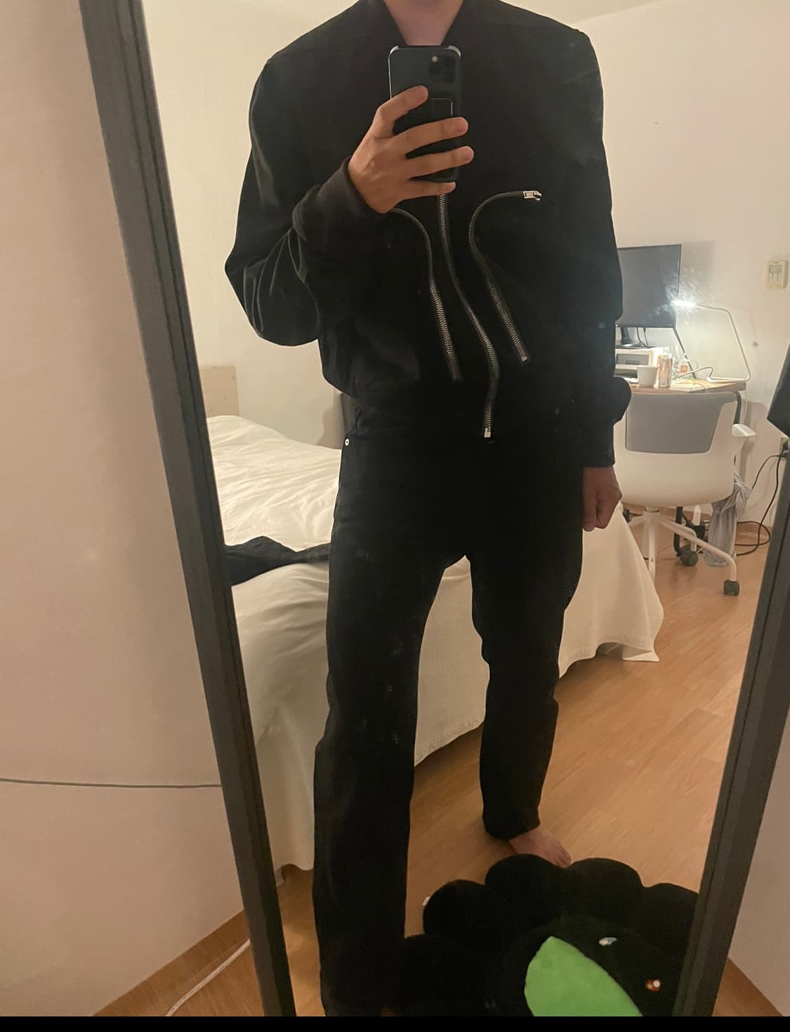 릭오웬스 바우하우스 지퍼디테일 봄버 자켓 50 상품이미지9