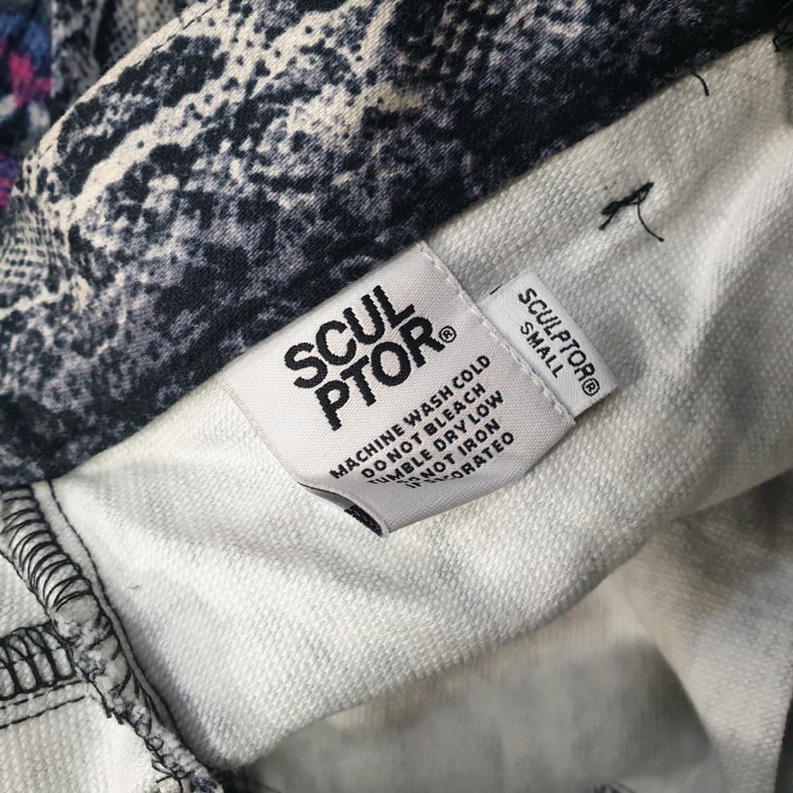 스컬프터 파이톤 부츠컷 팬츠 S 상품이미지5