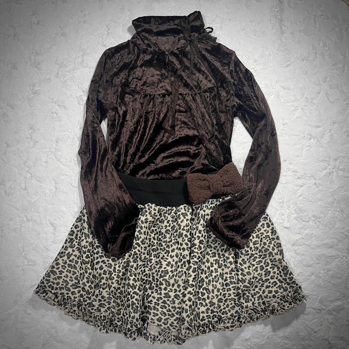 라떼갸루 호피 코디세트 상품이미지5