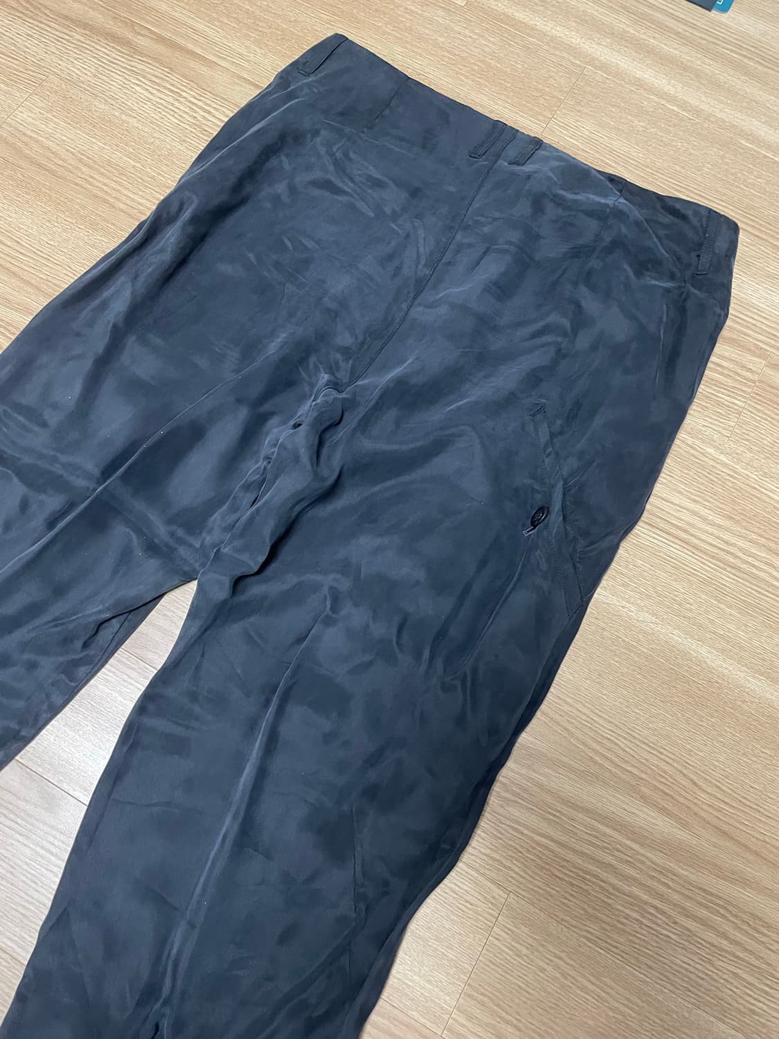 [2] Bordr DART TROUSERS (BLACK CUPRO) 상품이미지3