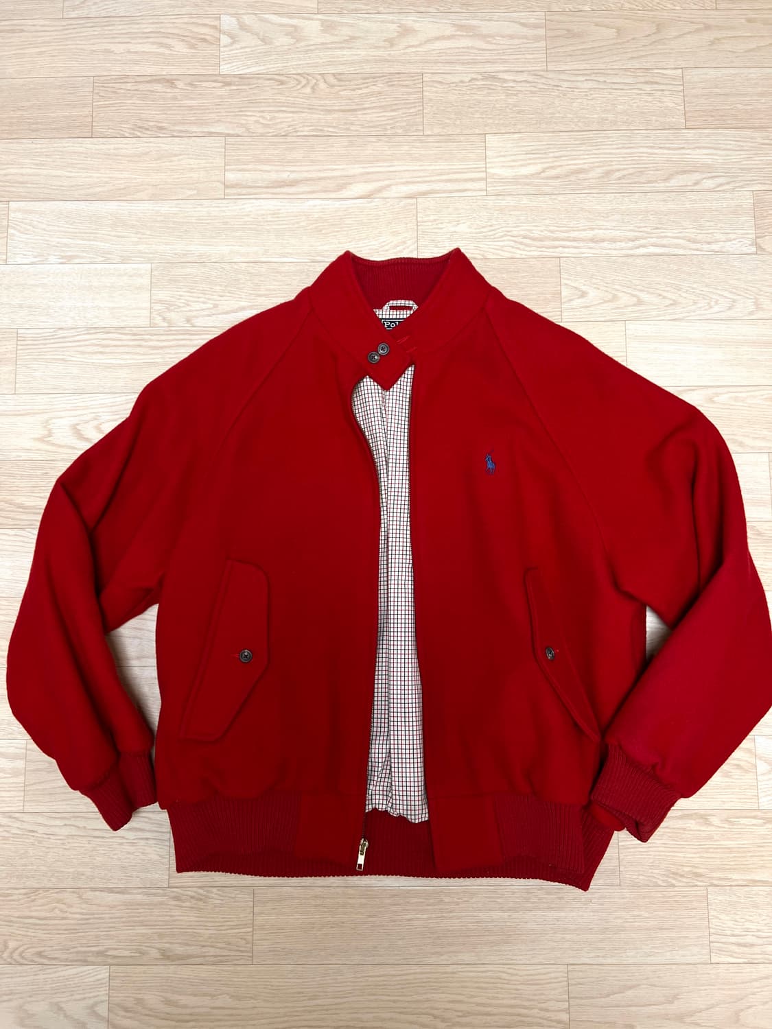 90s 폴로 랄프로렌 바라쿠타 울 자켓 상품이미지1