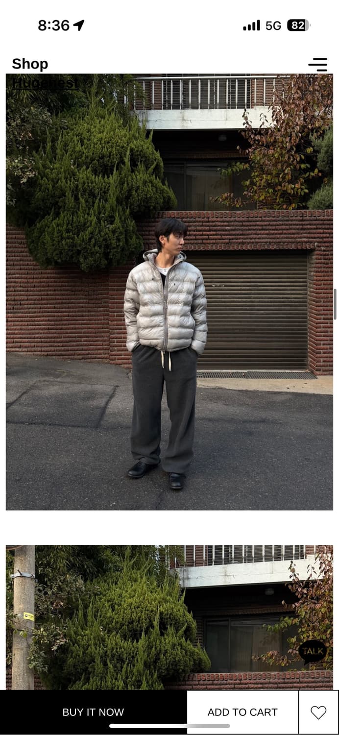 정가5 휴즈네스트신상 코지 웜 후리스 팬츠 차콜 상품이미지4